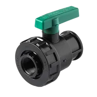 Кран шаровый Poelsan 1" х ¾" ВР-ВР