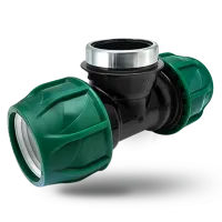 Тройник компрессионный Poelsan 25 x ½" x 25 с внутренней резьбой