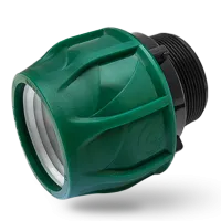 Муфта компрессионная Poelsan 20 x ½" с наружной резьбой